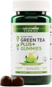 NatureWise Green Tea Gummies - Keto, Sugar Free - Podporuje Fitness cíle pro ženy a muže - 500mg Green Tea + Malina Ketony, Garcinia Cambogia - Vegan, No Gluten - 60 Počet [1-Month Supply]