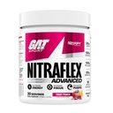 GAT SPORT Nitraflex Advanced Pre- Workout Powder, Zvyšuje krevní tok, zvyšuje sílu a energii, zlepšuje výkon cvičení, muži a ženy (Ovocný punč, 30 Služeb)