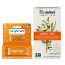 Himalaya PartySmart 12 Caps, Jedna kapsle pro lepší ráno po pití Plus Péče o děti, 90 Caps pro denní vyčištění jater, Podpora jater a odstranění odpadu - 2 produktové pouzdro