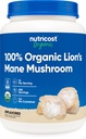 Nutricost Organic Lion 's Mane Houba Powder 1LB - Certified USDA Organic