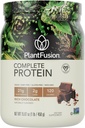PlantFusion Kompletní Vegan Protein Powder - Plant Based Protein Powder with BCAA, Digestive Enzymes and Pea Protein - Keto, Gluten Free, Soy Free, Non- Dairy, No Sugar, Non- GMO - Chocolate 1lb