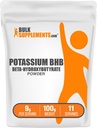 BulkSupplements.com Draslík BHB Powder - Beta- HydroxyButyrate Powder, BHB dodatek - Neochucený & gluten zdarma, 9g per Serving, 100g (3.5 oz) (balení po 1)