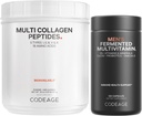 Codeage - Multi kolagen protein + Men 's Daily Multivitamin Bundle