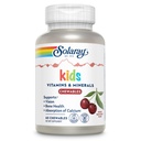 SOLARAY Children Vitamíny & Minerály Kompletní Multivitamin pro děti Velké černé třešně Flavor (076280047974) (60 Chews, 30 Serv)