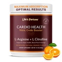 Life 's Fortune 5000mg L- Arginine Supplement Powder & 1000mg L- Citrulline, High Potency Nitric Oxide Health Booster, Endurance, Workout Performance, Natural Orange Flavor (20 Služeb)