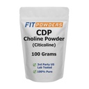 Citicoline Powder, CDP Choline Powder Pure with Scoop, Non- GMO, Kognitivní doplněk pro paměť a učení (100 gramů)