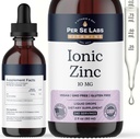 Per Se Labs Ionic Zinek Liquid - 10 mg High Absorption 240 Servings Liquid Zinek Kapky pro dospělé - Imunitní podpora Kožní péče Zinkové doplňky - Vegan Zinek Sulfát Antioxidant Dietní dodatek - 2 Oz
