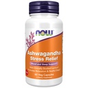 Nyní doplňky, Ashwagandha Stress Relief, Mood and Sleep Support *, s Klinicky studoval Lactium ®, Podporuje relaxaci a klidný spánek *, 60 Veg Kapsle