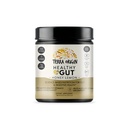 TERRA ORIGIN Zdravý Gut Powder (Med Lemon) DOW124; 30-Servings with L-glutamin, Zinek, Glucosamine, Slippery Elm Bark and More!