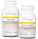 Integrační terapeutika Bundle s Active B- Complex, 60 Kapsle & HPA Adapt, 120 Vegan Kapsle - Aktivní B- Complex na podporu energie metabolismus - HPA Adapt na podporu zdravé stresové odpovědi