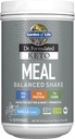 Zahrada života Dr. Vyrovnaný Keto Meal Vyvážený Shake - Vanilla Powder, 14 Servings, Truly Grass Fed máslo & Syrovátkové bílkoviny plus Probiotika, Non- GMO, Gluten Free, Ketogenní, Paleo Meal Náhrada