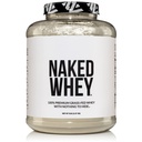 NAKED WHEY 5LB 100% tráva Fed neochucený syrovátkový protein prášek - pouze 1 ingredience, nedenaturovaný - Bez GMO, Soy nebo gluten - Bez konzervantů - Podpora růstu a obnovy svalů - 76 Služeb