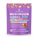 Houbový doplněk žvejkačky s Ashwagandha a Lions Mane, Maitake, Turecko Tail, Reishi, Chaga, Shiitake, Cordyceps Nootropní Brain Supplement pro zaměření, paměť, imunitní, podpora a stres Relief