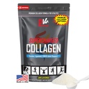 PhysiVantage Supercharged Kolagen Peptides Powder - Hydrolyzované Kolagen pro kloub, Tendon, Ligament, & Kožní zdravotní podpora - Neochucené, Keto, Paleo, 16oz C124; Vylepšený s vitamínem C, BCAA, Grass- Fed