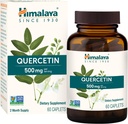 Himalaya Quercetin dodatek pro Plant- based Bioflavonoid Support and Daily Wellness, Antioxidační a imunitní podpora, 500 mg, Non- GMO, 60 Vegetariánských kapslí, 2 měsíční dodávka
