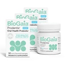 BioGaia Prodentis 3- Balení 3- Balení 124; Zubní Probiotický Lozenges 124; Podporovat zdravé Gums & zuby 124; Obhajovat proti zubní problémy 124; Doplňovat perorální mikrobiome 124; Zlepšit ústní zdraví 124; Mint Flavor 124; 90 denní zásobování