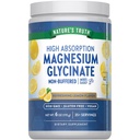Nature 's Truth Magnesium Glycinate Powder 124; 6 oz Glycinát 124; Lemon Flavor 124; High Absorption CL124; Vegan, Non- GMO, gluten zdarma dodatek