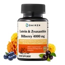 DAIKEN Lutein a Zeaxanthin doplňky, ARES 2 Inspirované Formule s Astaxanthin, Maki Berry, Bilberry, Flaxseed Oil & Vitamin E, 30 Softgels