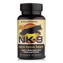 American BioSciences NK-9, dodatek AHCC pro psy a kočky - dodatek k podpoře imunitního systému - Vyrobeno pro imunitní obrany- 30 Kapsle, 250mg / kapsle