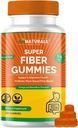MINATURALES Prebiotická vláknina doplněk gumy 124; Value Pack - 180 ct dur 124; 5 g na Gummy dur 124; Rostlinné čištění gumy 124; Orange & Mixed Berry