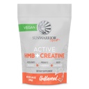 Sunwarner Creatine HMB Monohydrát Powder Muscle Recovery, 240g Pre Workout Dodatek pro muže a ženy, Mikronizovaný Leucine Recovery Dodatek Neochucené 30 Služeb