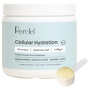 Perelel Hydration Powder, Electrolyte dodatek s kolagen & Hyaluronic acid, Mango Lemonade Flavor, Soy & gluten zdarma, bez GMO, bez přidaného cukru, 28 Služeb