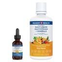 Vášeň 4 Life Liquid Multivitamin Plus Organic Liquid D3K2 Omega 3