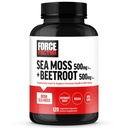 FORCE FACTOR Irish Sea Moss + Beet Root Dodatek k podpoře imunity, Cirkulace, Přírodní energie, Srdce zdraví, s antioxidanty, Non- GMO, Vegan- Friendly, Soy- Free, 120 Zeleninové kapsle