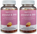 Základy Prenatal & DHA Gummy, Rasberry & Lemon Flavor, 90 Počet (dříve Solima) (balení po 2)