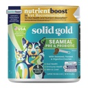 Solid Gold SeaMeal Cat Probiotic & Dog Probiotics for Digestive Health - Kelp Powder Dog & Cat Multivitamin Dodatek w / Prebiotics & Digestive Enzymes for Skin, Coat, & Gut + Imunitative Support - 3.5oz