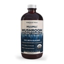 MycoMax Houbový komplex - 70% Beta Glukans, Max Potency Houbový dodatek, US Grown + Ultrasonic Extraction - Lions Mane, Cordyceps, Reishi & More - Promotes Cognition, Imunity, Energy - 8 oz.