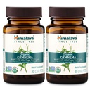 Himalaya Organic Gymnema Sylvestre - Podpora metabolismu bylin - USDA Organic, Non- GMO, Vegan, Gluten Free, Additive Free, 700 mg, 30 kaplet (balení po 2)