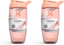 Promixx PURSUIT protein Shaker Lahvička - Premium Sports Blender Lahvičky pro proteinové směsi a Supplement Shakes - Easy Clean, Trvalý protein Shaker Cup (balení po 2)