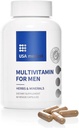 Pánské Multivitaminové kapsle - Kompletní doplněk vitaminu a minerální vody pro každodenní zdraví mužů s pilou Palmetto, Lycopene, a zink - Prostate Health, Energy, a Spánek 124; 60 Kapsle