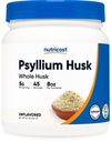 Nutricost Psylium Whole Husk Powder (Flakes) 8.1oz - Gluten Free & Non- GMO
