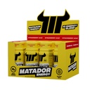 MATADOR Energy Střílí extra sílu Mini energetické nápoje w / B Komplexní vitamíny (Vitamin B12-B9-B6-B3), Alpha GPC Nootropsic IQ Energy, Coffee Bean Extract Caffeine Shots, 24 Energy Drink Jahoda Acai