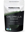 Terrasoul Superfoods Organic Chlorella Powder (Prasklé buněčné stěny), 6 Ounces