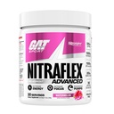 GAT SPORT Nitraflex Advanced Pre- Workout prášek, zvyšuje krevní tok, zvyšuje sílu a energii, zlepšuje výkon cvičení, Creatine- Free (Meloun, 30 Služeb)