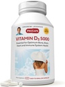 ANDREW LESSMAN Vitamin D3 5000 IU 180 Kapsle - Vysoká potence, esenciální pro absorpci vápníku, podporuje zdraví kostí, zdravé svalové funkce, imunitní systém, Více.