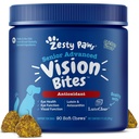 Zesty Paws Doplněk očí pro psy - Vision Support with Antioxidants & Omega 3 Fatty Acids - 90 Chews