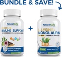 Labs Bundle Natural Cure: imunitní podpora + L- lysin + Monolaurin