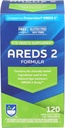Rite Aid ARES 2 Softgels - 120 Počet, Makulární podpora pro oko a zrak zdraví, Obsahuje Lutein, Vitamin C, Zeaxanthin, Zinek & Vitamin E, Lepek zdarma a Soy zdarma