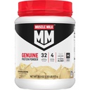 Muscle Milk Genuine Protein Powder, Banana Crème, 1.93 Pounds, 13 Servings, 32g Protein, 4g Cukr, vápník, vitaminy A, C & D, NSF Certified for Sport, Energizing Snack, Balení May Vars