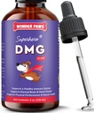 Premium DMG pro psy - DMG Liquid na podporu imunitního zdraví, kůže, stamina, svaly, stres a výkon - Dimethylglycin (DMG) pro všechny věkové kategorie, velikosti a plemeno - 4oz