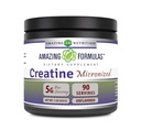 Amazing approvas Micronized Creatin Monohydric Powder Supplementary 124; 5000 mg per Serving Supplementary 124; Ideal Pre & Post Workout Supplementary 124; Made in USA (1 LB, bez příchutí)