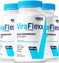NutraRize (3 Pack γ Flexx pro muže, Pro Kapsle, mužská podpora výkonnosti 500mg, Všechny přírodní doplněk stravy na podporu celkového zdraví, Vira Flexx Recenze (180 Kapsle)