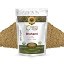 Organic Way Brahmi Leaf Powder (Bacopa Monnieri) - Organic & Kosher Certified IR 124; Raw, Vegan, Non GMO & Gluten Free IR 124; USDA Certified IR 124; Původ - Indie (1 / 4 LBS)