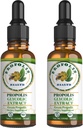 Green Propolis Extract Liquid - Brazilská Bee Propolis - Bezalkoholické Imunitní Supplement - 60denní dodávka - Natural Imunity Shots