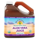 Lily of the Desert Aloe Vera Juice - Organic, Preservative- Free Inner Fillet Aloe Vera Drink with Natural Digestive Enzymes for Gut Health, Žaludek Relief, Wellness, Glowing Skin, 128 Fl Oz