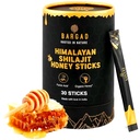 Čisté Himalayan Shilajit Honey Sticks s Saffron - 30 Počet 124; 75% + Fulvic Acid, 85 + Stopy Minerály 124; Přírodní energie & Imunity Booster 124; Easy Single-Use Packets